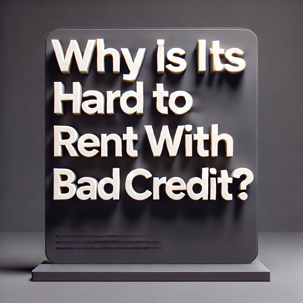 Finding An Apartment With Bad Credit